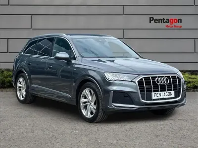 Usado Audi Q7 S-Line 228 HP (167 kW) 2020 Cinzento SUV