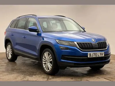 Używany Skoda Kodiaq SE L 150 KM (110 kW) 2020 Niebieski SUV