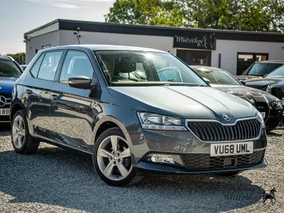 Used Skoda Fabia SE L 95 HP (69 kW) 2018 Grey Hatchback