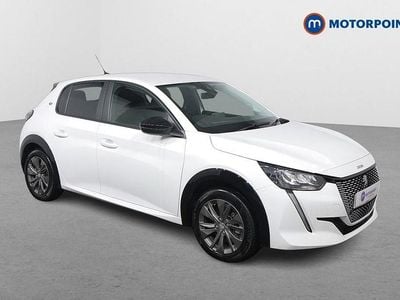 Used Peugeot e-208 Active+ 100 kW (136 HP) 2023 White Hatchback
