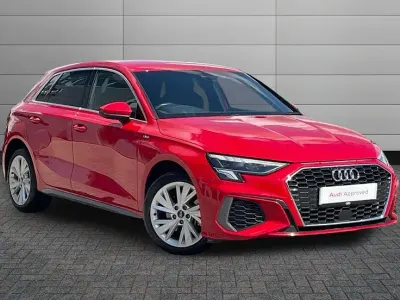 Used Audi A3 Sportback e-tron S-Line 201 HP (147 kW) 2024 Red Hatchback