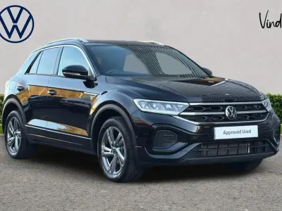 Begagnad VW T-Roc Cabriolet R-line 147 HK (108 kW) 2025 Svart SUV