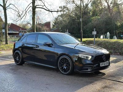 Used Mercedes A180 AMG line 2018 Black Hatchback