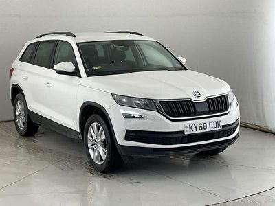 White Used 2018 Skoda Kodiaq SE SUV | £15,340 (Fair price)