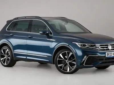 Used VW Tiguan R-line 150 HP (110 kW) 2023 Blue SUV