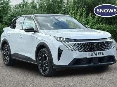 Used Peugeot 3008 GT 136 HP (100 kW) 2025 Okenite white SUV