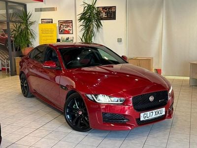 Used Jaguar XE R-Sport 180 HP (132 kW) 2017 Red Sedan