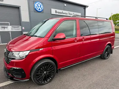 Used VW T6.1 SE 150 HP (110 kW) 2023 Red Van
