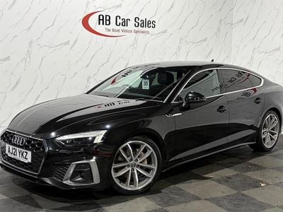 Black Used 2021 Audi A5 S-Line Hatchback | £20,999 (Fair price)
