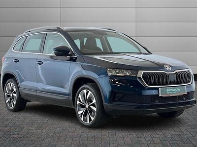 Used Skoda Karoq SE L 150 HP (110 kW) 2023 Petrol blue metallic SUV