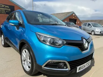 Used Renault Captur Dynamique 120 HP (88 kW) 2014 Blue SUV