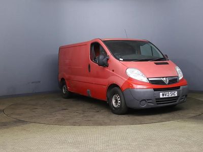 Used Vauxhall Vivaro 90 HP (66 kW) 2013 Red MPV