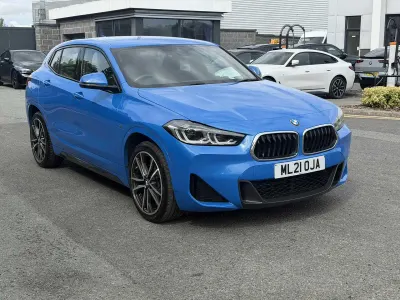 Used BMW X2 M Sport 189 HP (139 kW) 2021 Blue SUV