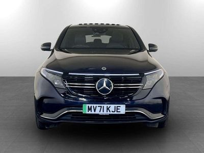 Used Mercedes EQC400 AMG Line Premium Plus 300 kW (408 HP) 2021 Blue SUV