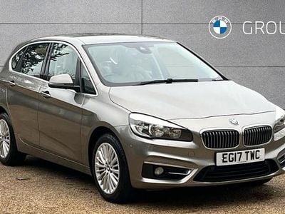 Silver Used 2017 BMW 218 Active Tourer Luxury Line MPV | £11,995 (Fair price)