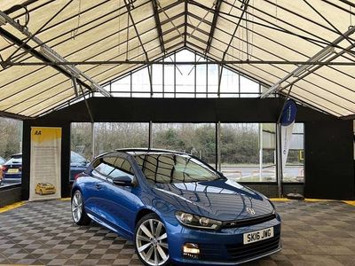 Used VW Scirocco R-line 184 HP (135 kW) 2016 Blue Coupe