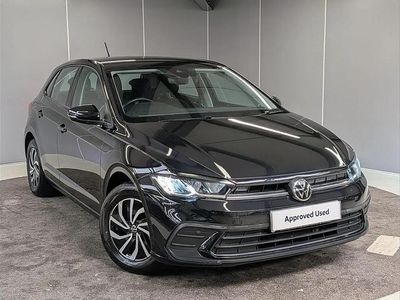 Used VW Polo Life 95 HP (69 kW) 2024 Black Hatchback