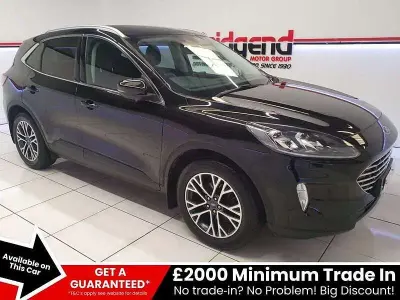 Used Ford Kuga Titanium 150 HP (110 kW) 2020 Black SUV
