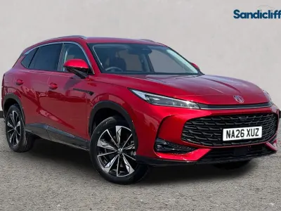 New MG HS SE 224 HP (164 kW) 2025 Tri coat  dynamic red SUV