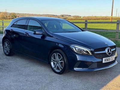 Used Mercedes A180 Sport Edition 2018 Blue Hatchback