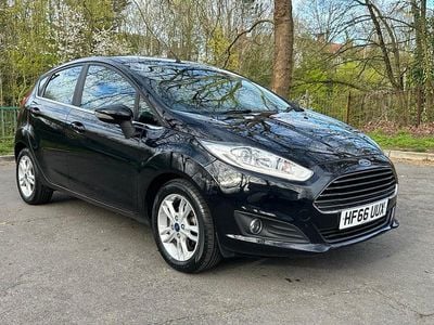 Used Ford Fiesta Zetec 2016 Black Hatchback