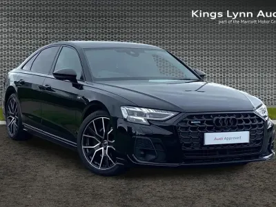 Used Audi A8 Black Edition 286 HP (210 kW) 2025 Black Sedan