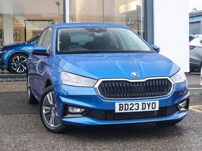 Blue Used 2023 Skoda Fabia SE L Hatchback | £14,859 (Fair price)