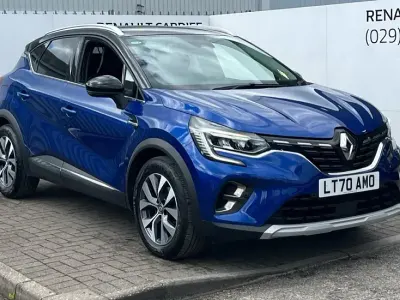 Usado Renault Captur Version S 91 CV (66 kW) 2021 Azul SUV