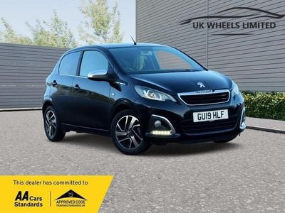 Used Peugeot 108 Collection 2019 Black Hatchback