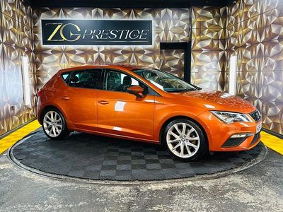 Begagnad Seat Leon FR Sport 190 HK (139 kW) 2018 Orange Halvkombi
