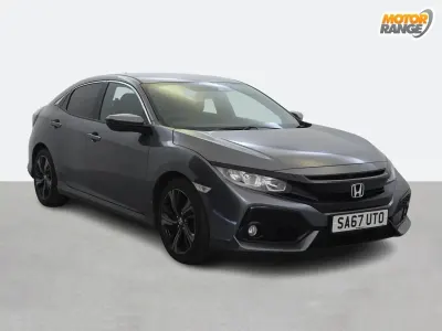 Używany Honda Civic SR 129 KM (94 kW) 2017 Szary Hatchback