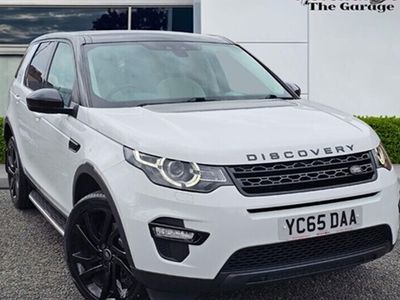 used Land Rover Discovery Sport 2.0 TD4 HSE Black Auto 4WD Euro 6 (s/s) 5dr