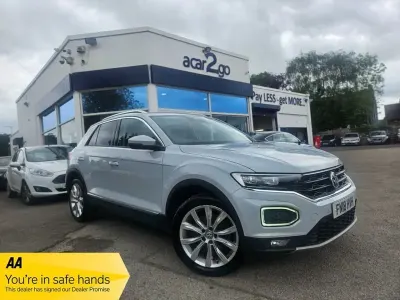 Usado VW T-Roc SEL 150 HP (110 kW) 2018 Prateado SUV