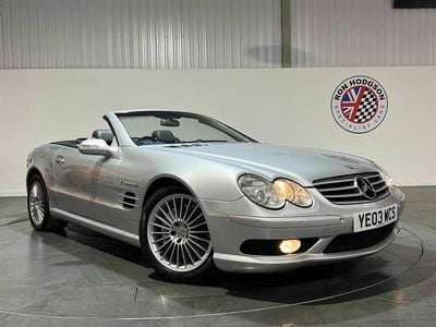 Used Mercedes SL55 AMG AMG 476 HP (350 kW) 2003 Silver Cabriolet