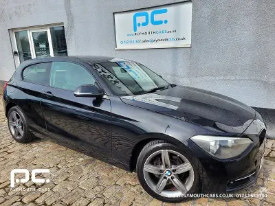 Used BMW 114 Sport Line 2014 Black Hatchback