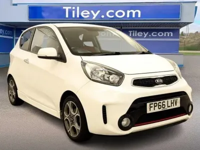 Used Kia Picanto 84 HP (61 kW) 2016 White Hatchback