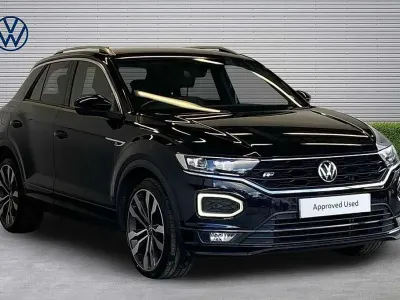 Used VW T-Roc R-line 150 HP (110 kW) 2021 Black SUV