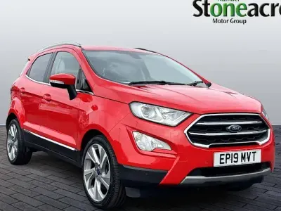 Used Ford Ecosport Titanium 101 HP (74 kW) 2018 Red SUV