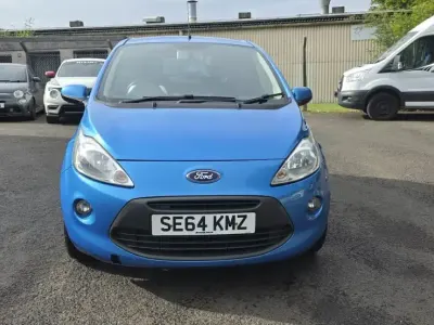 Used Ford Ka Zetec 69 HP (50 kW) 2015 Blue Hatchback