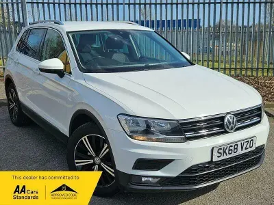 Used VW Tiguan SE 150 HP (110 kW) 2018 White SUV