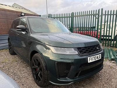 Green Used 2020 Land Rover Range Rover Sport SVR SUV | £44,990 (Good price)