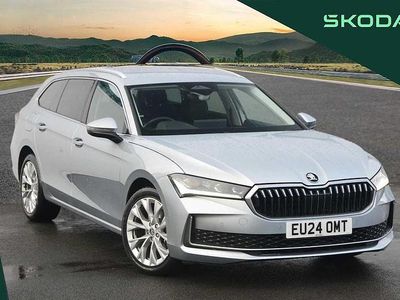 Pebble silver metallic Used 2024 Skoda Superb SE L Estate | £27,995 (A bit pricey)