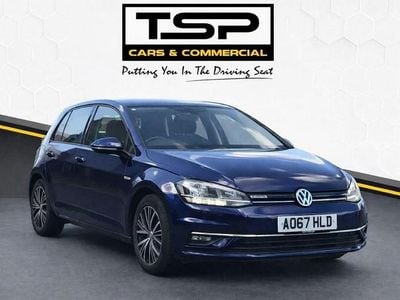 Begagnad VW Golf VII SE 130 HK (95 kW) 2017 Blå Halvkombi