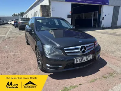 Used Mercedes C180 AMG 154 HP (113 kW) 2013 Black Sedan