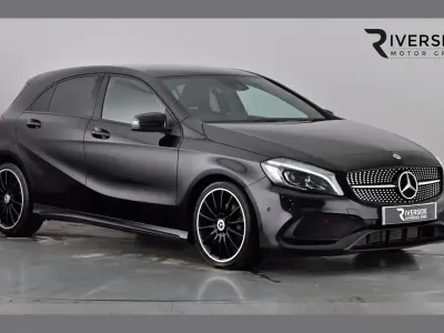 Używany Mercedes A200 AMG line 136 KM (100 kW) 2017 Czarny Hatchback