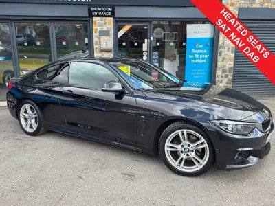 Used BMW 420 Coupé M Sport 190 HP (139 kW) 2018 Black Coupe