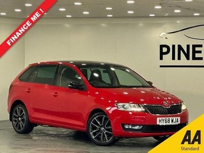 Used Skoda Rapid Sport 95 HP (69 kW) 2018 Red Hatchback