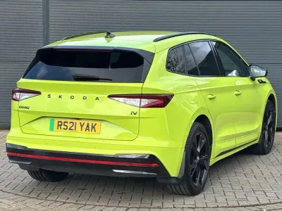 Used Skoda Enyaq iV vRS 219 kW (299 HP) 2023 Green SUV
