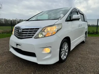 Used Toyota Alphard 159 HP (116 kW) 2008 White MPV