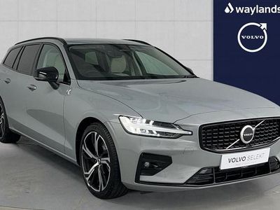 Grey Used 2025 Volvo V60 Plus Estate | £34,800 (Expensive)